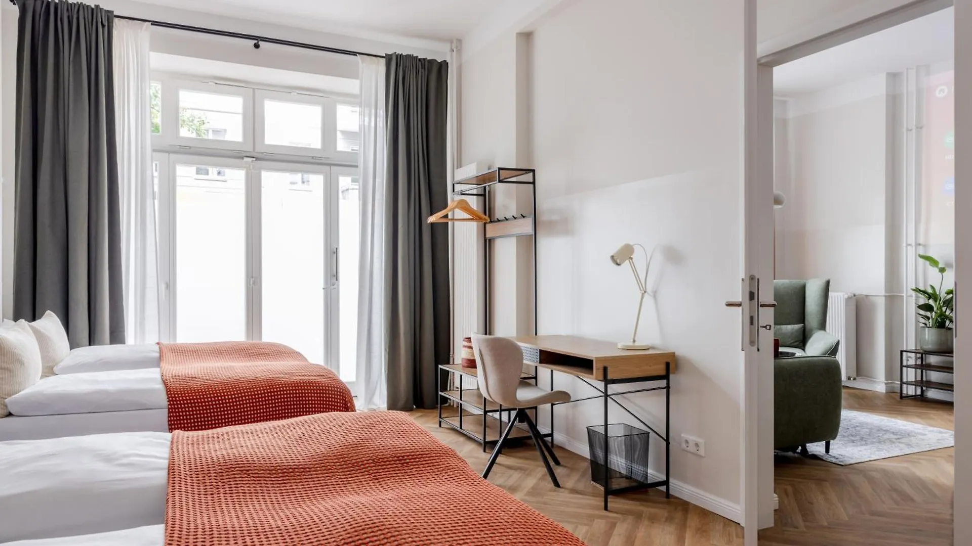 Oomph Berlin Minimalist & Mighty - 1 Bedroom Hosting Up To 6 Apartament